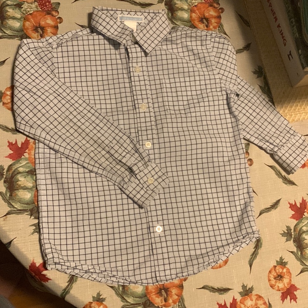Janie and Jack size 5 boys button down shirt.